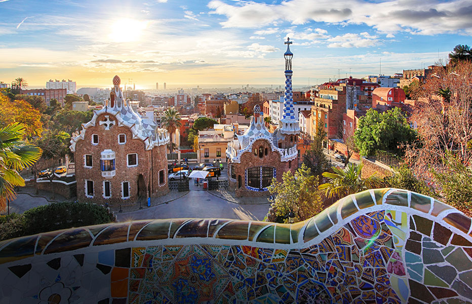 Barcelona destination card