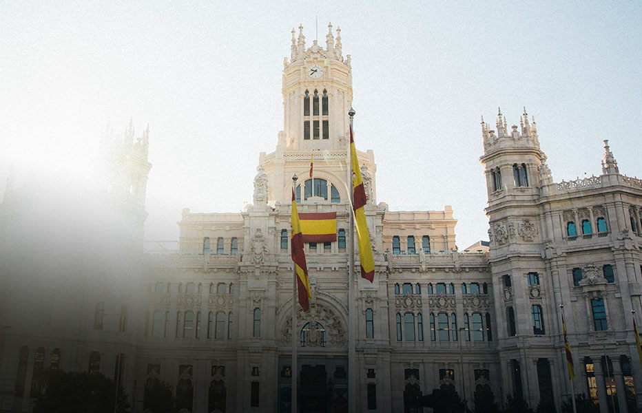 Madrid destination card
