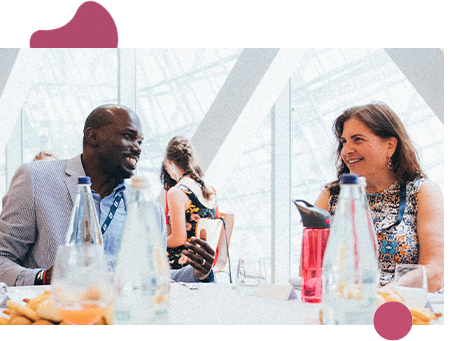 two educators experiencing professional learning in education
